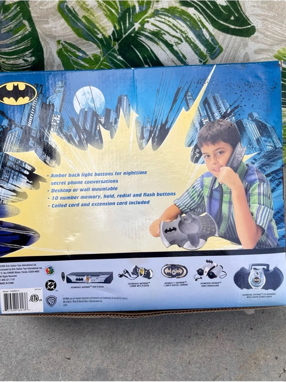 Batman Batphone Corded Phone - classic collection 2005
